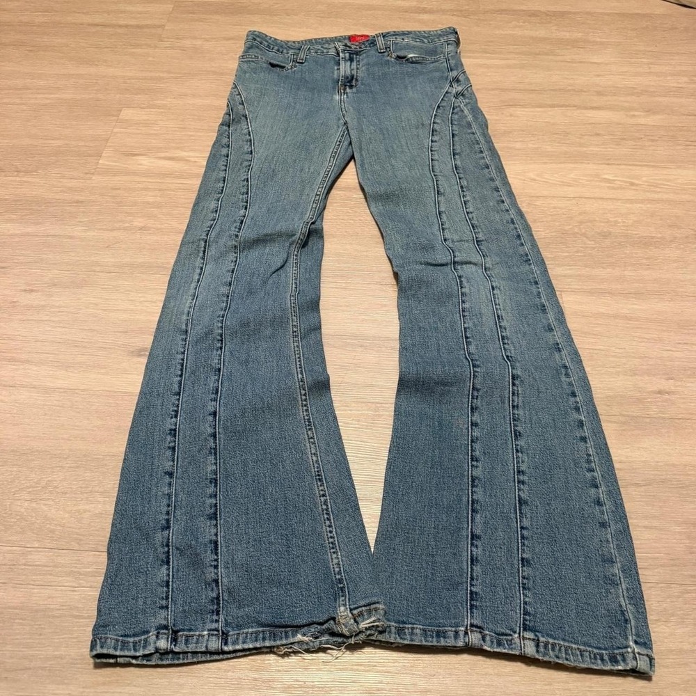 28x30 Blue Bootcut Jeans Y2K 2000s Vintage Streetwear